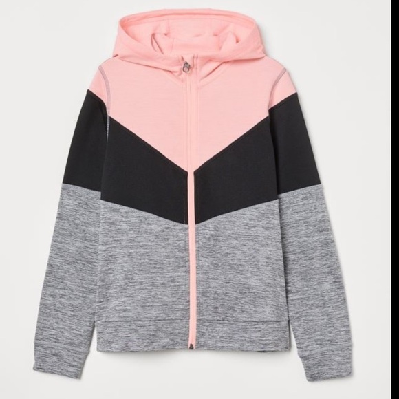 H&M Other - H&M hooded long sleeve fleece jacket